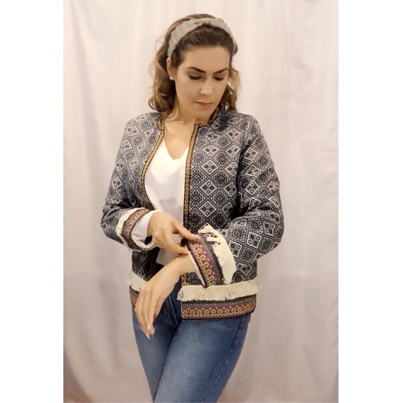 5⭐️Sophia Tribal Jacket boho - Picture 3 of 9